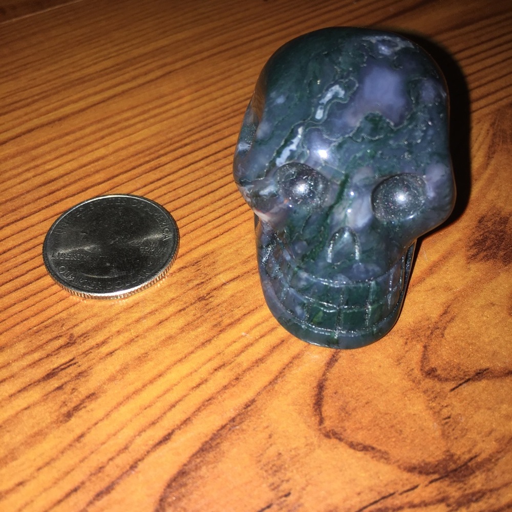 Beautiful Polished Gemstone Skull ✨